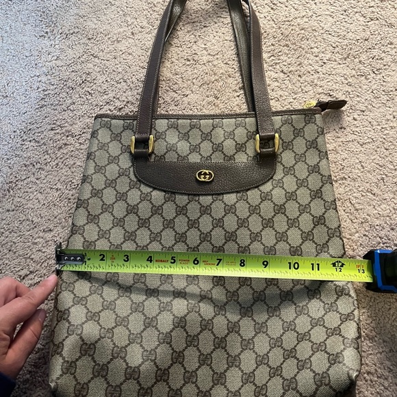 GUCCI-vintage monogram tote bag-authentic - Picture 11 of 11